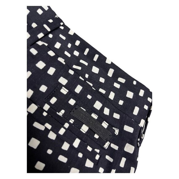 Prada Milano Virgin Wool Luxury Designer Straight Leg Pants Womens Size 42 - Picture 5 of 9